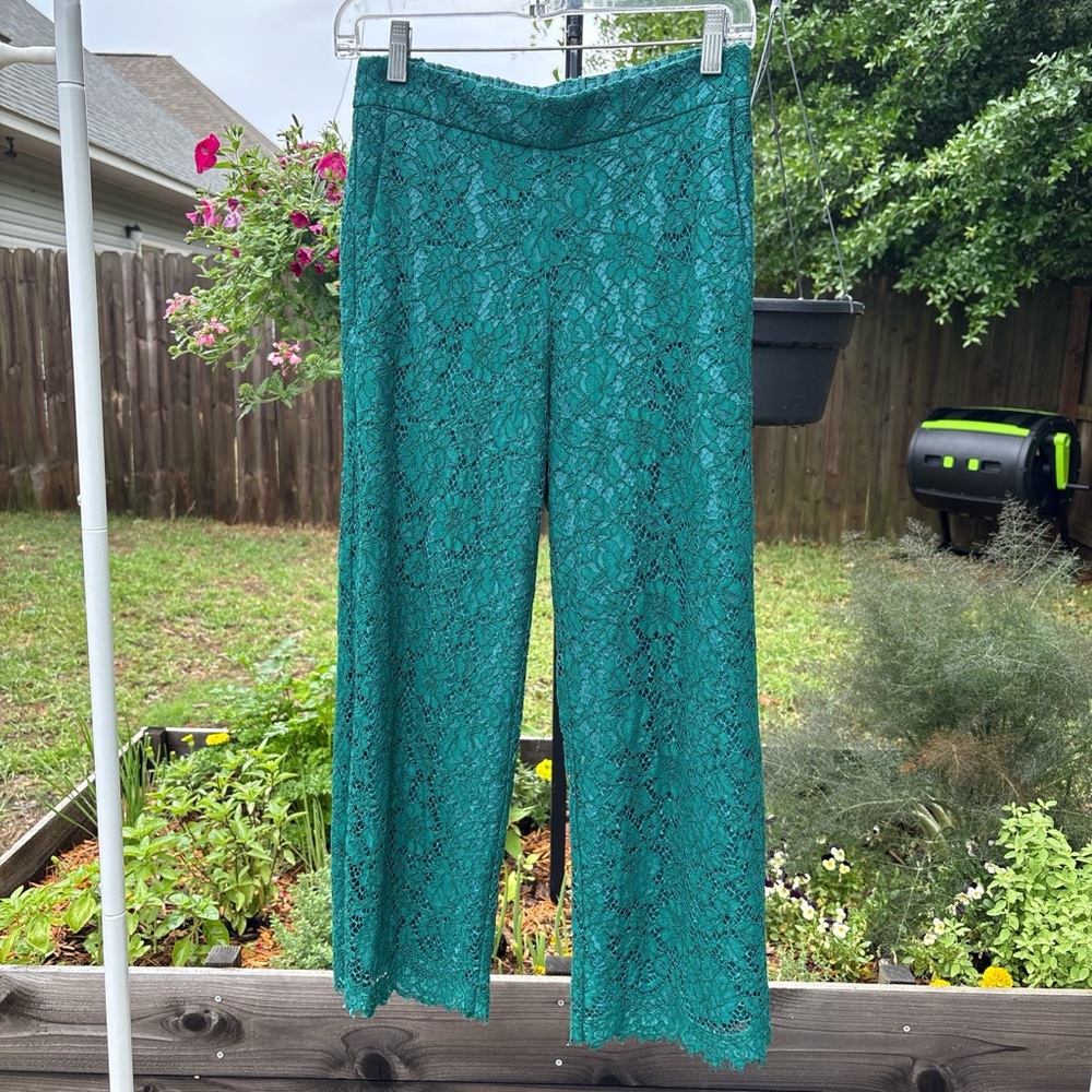 J. Crew Green Peyton pants